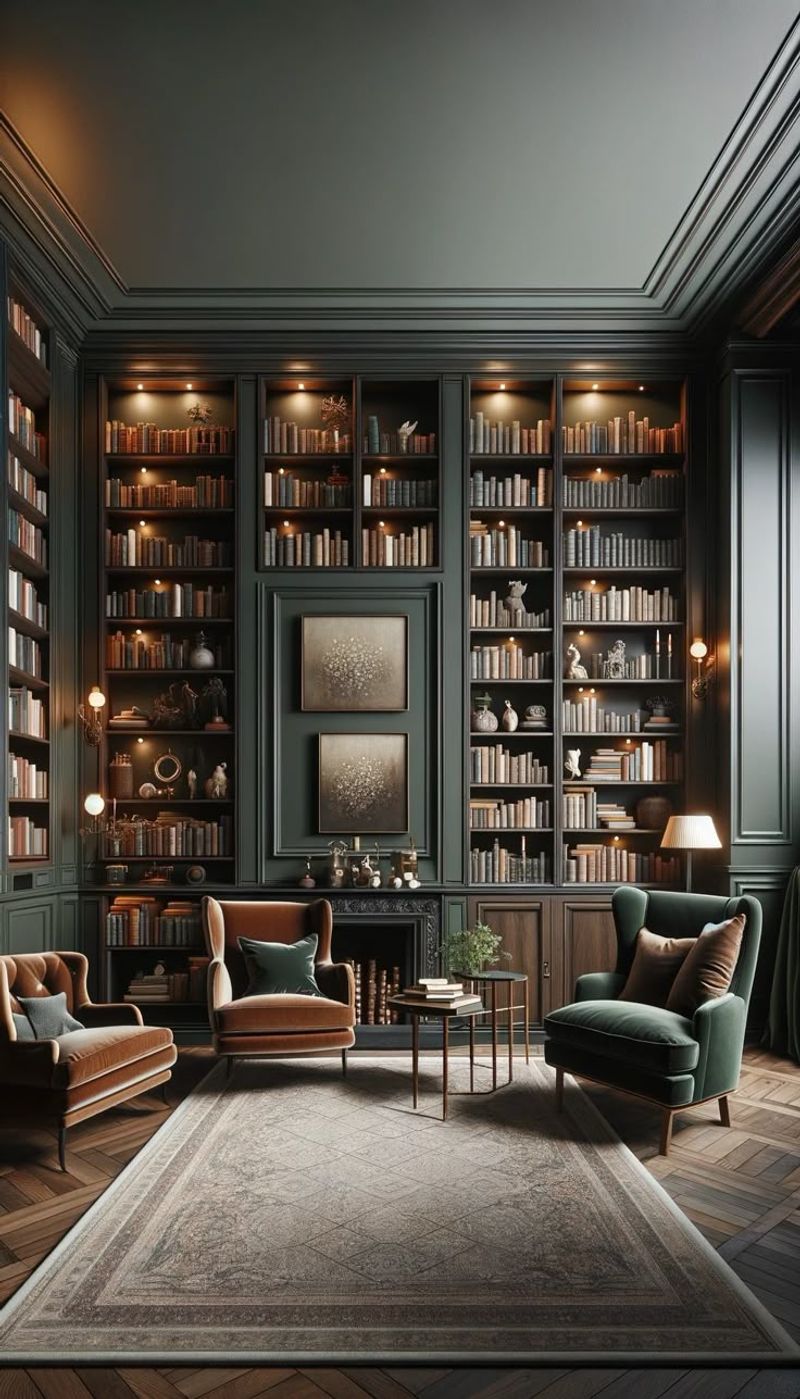 Moody Dark Wall Colors