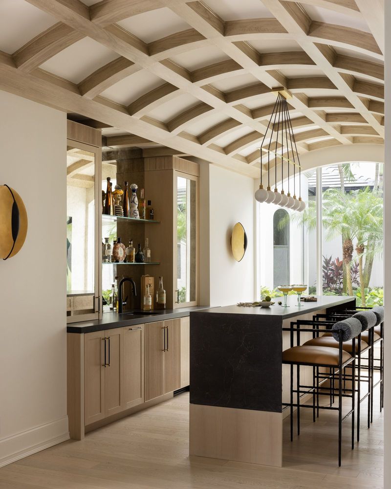 Dramatic Ceiling Treatment