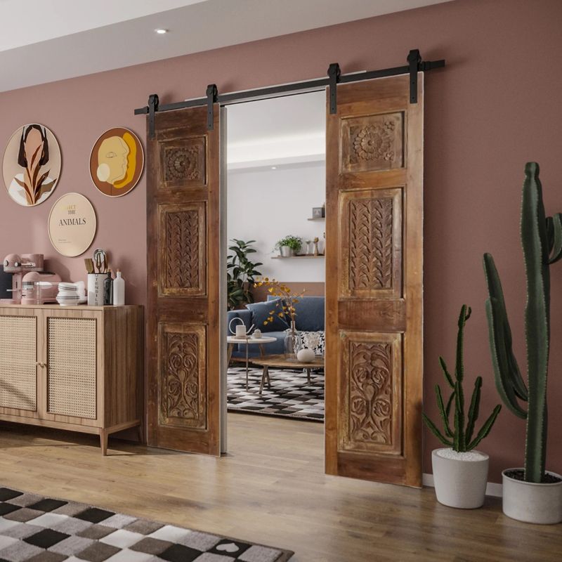 Barn Doors as Artistic Focal Points