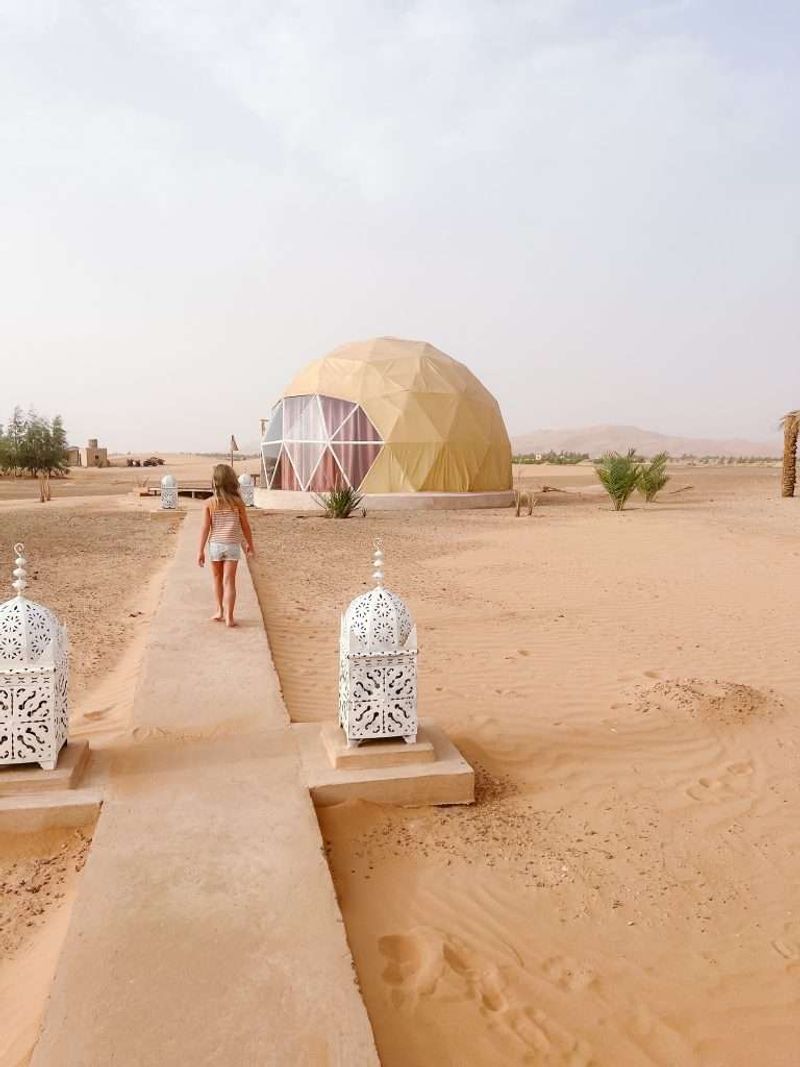 Desert Bubble: Sand-Swept Sanctuary