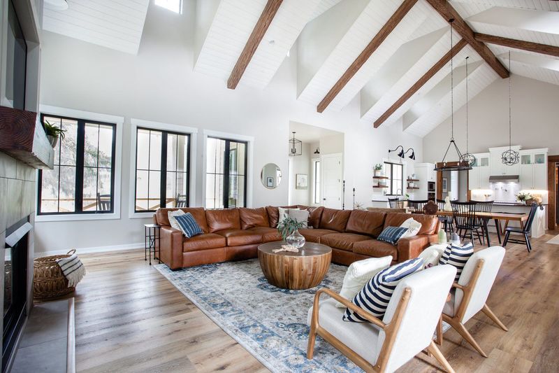 Statement Ceiling Beams