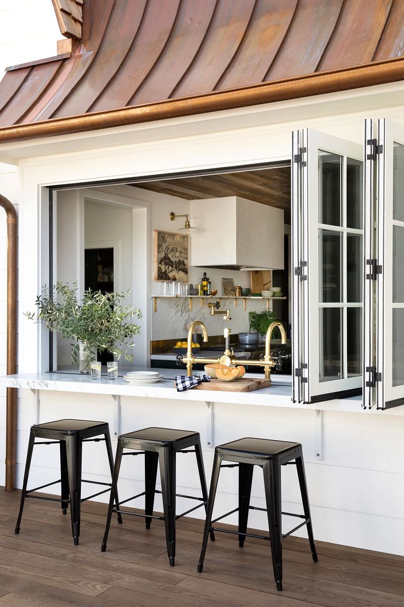 Pass-Through Window Workspace