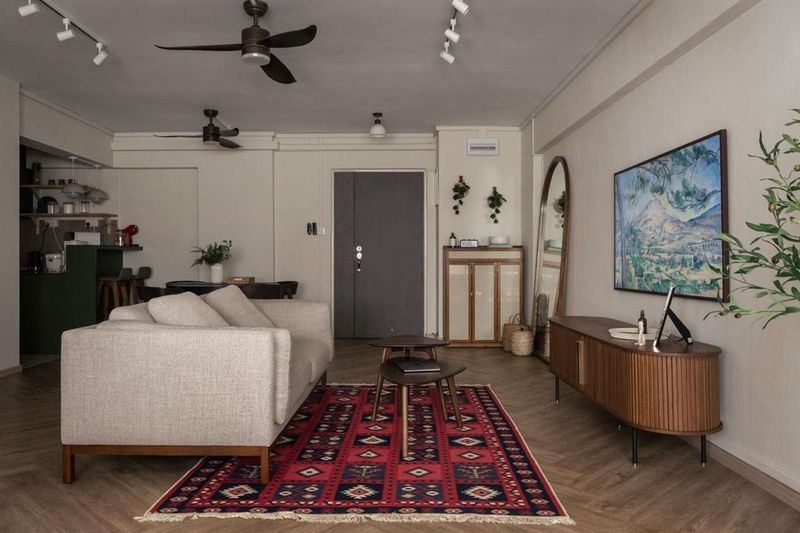 Too-Small Area Rug