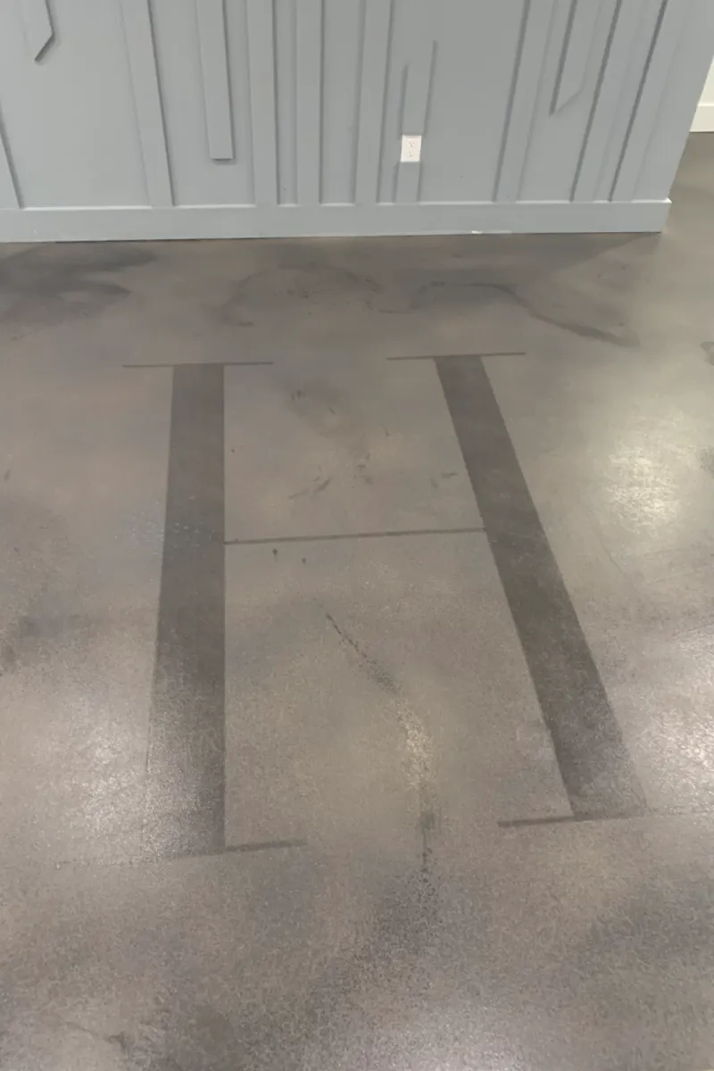 Painted Concrete