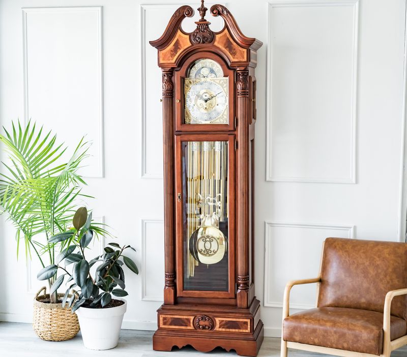 Grandfather Clocks Still Keeping Perfect Time