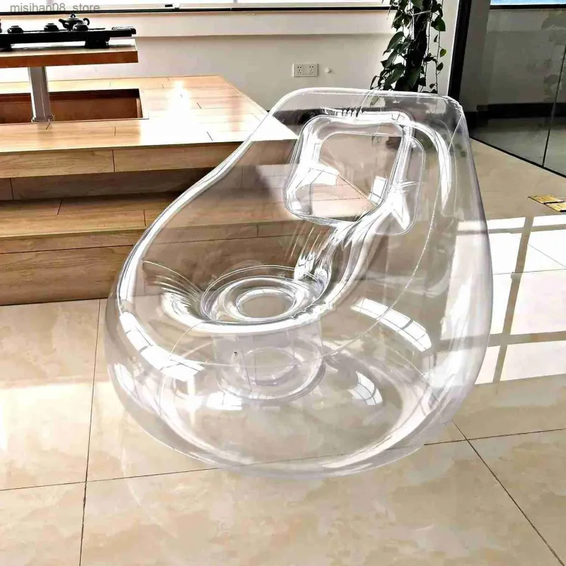 Inflatable Transparent Furniture