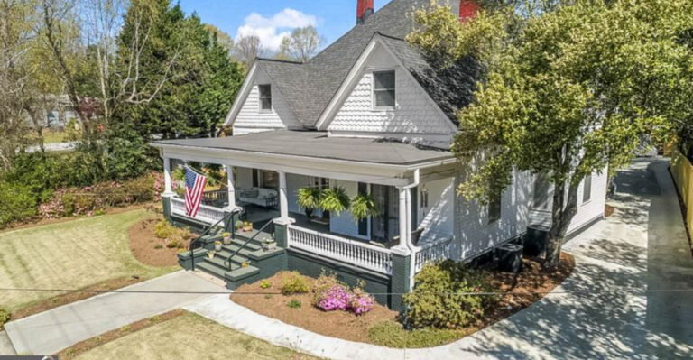 Beautiful 1914 Covington Home With Timeless Style And A Backyard Saltwater Pool