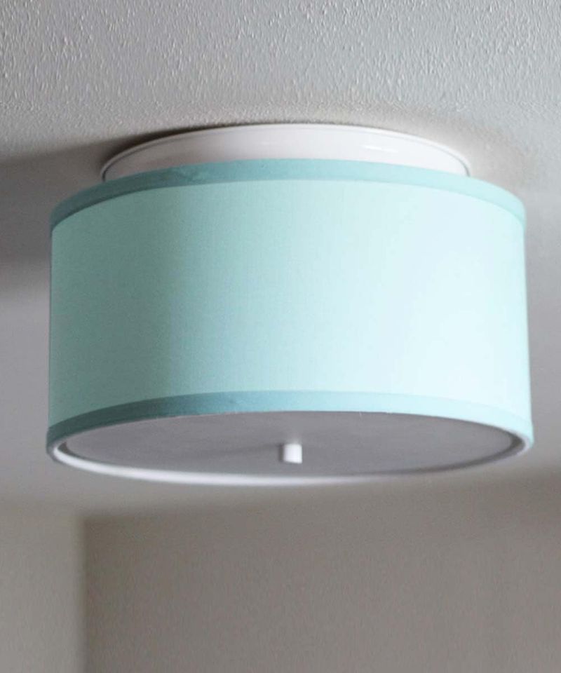 Enhance Dated Light Fixtures with Lamp Shades