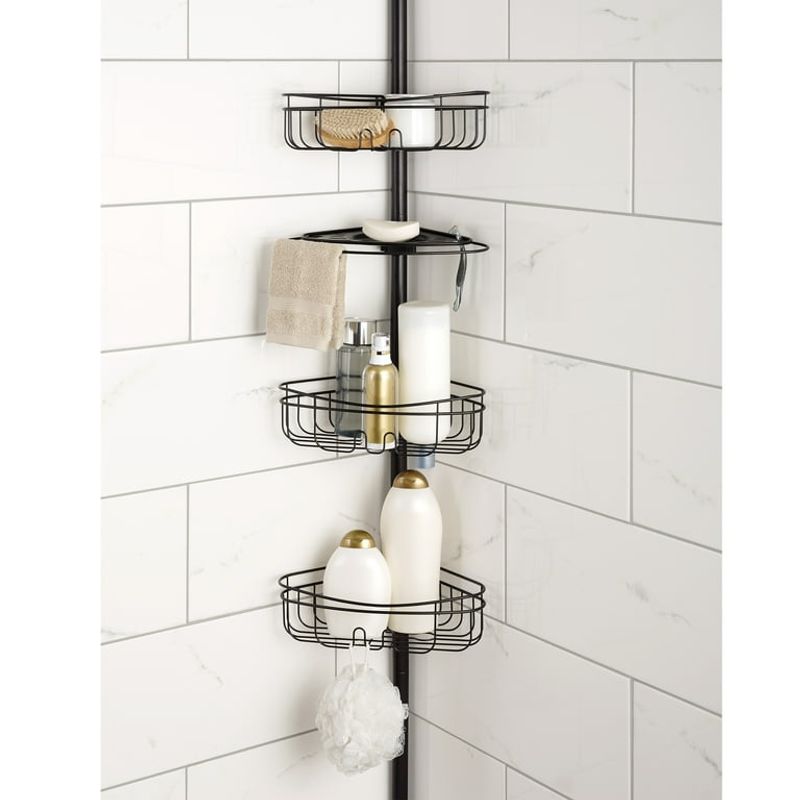 Tension Rod Shelf