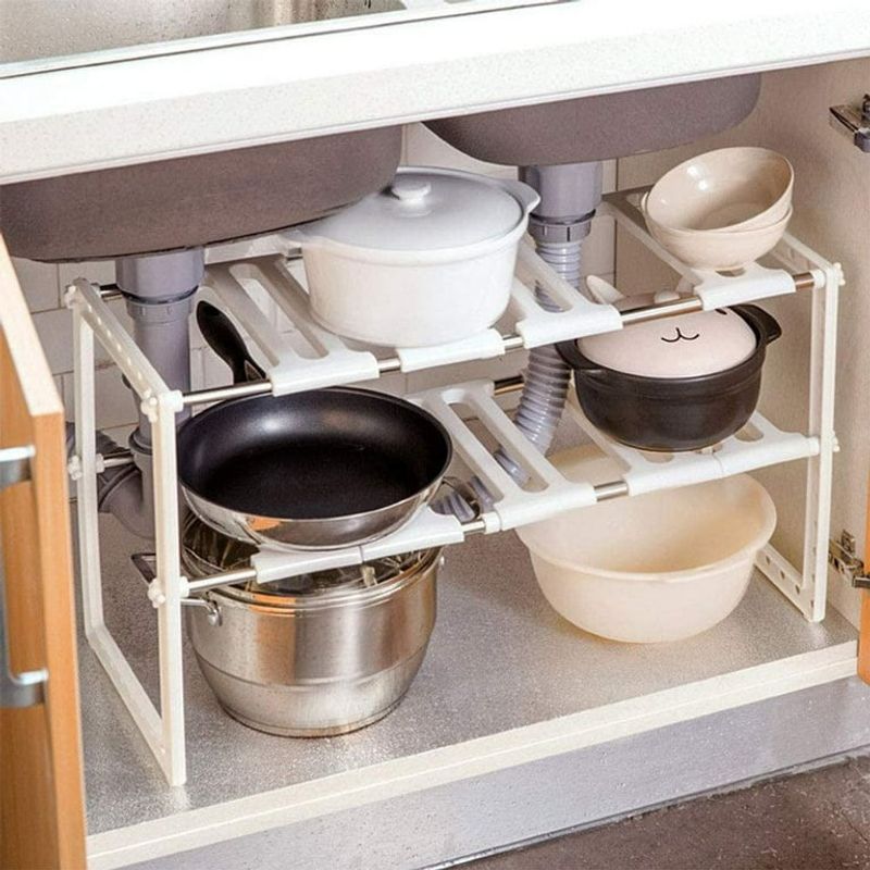Expandable Under-Sink Organizer
