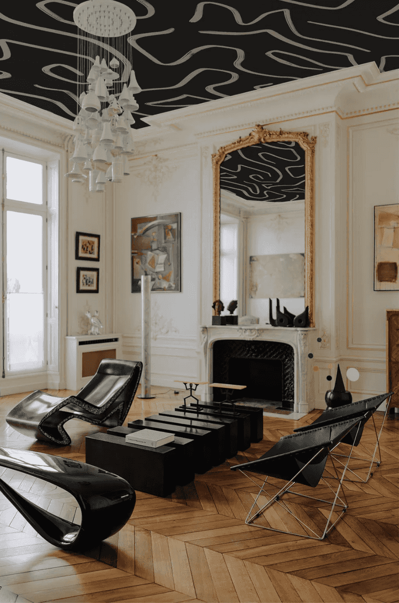 Bold Ceiling Treatments