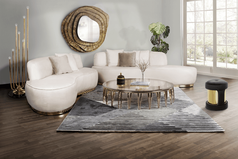 Curved Furniture Silhouettes