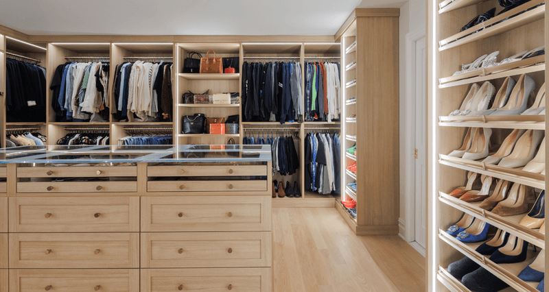 Heavily Customized Closets