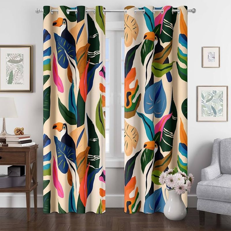 Colorful Window Treatments