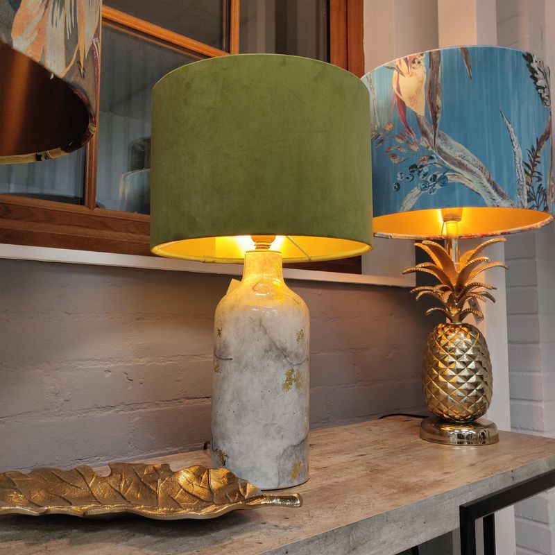 Olive Lampshades