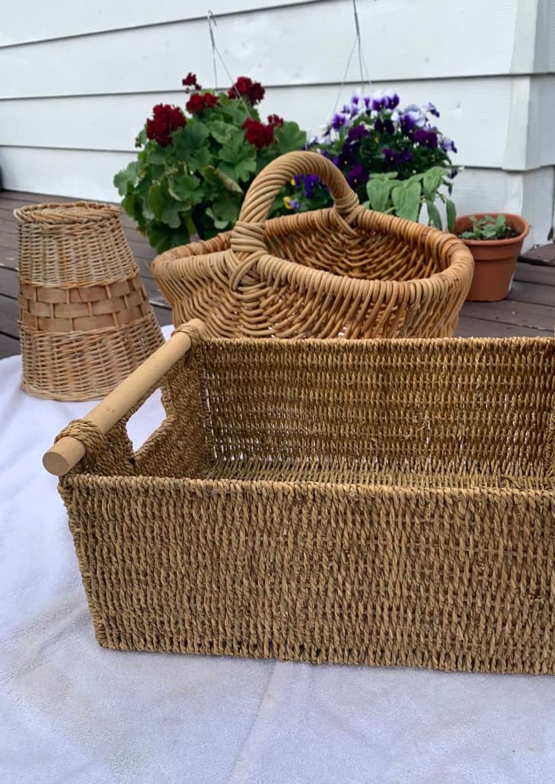 Wicker Storage Baskets