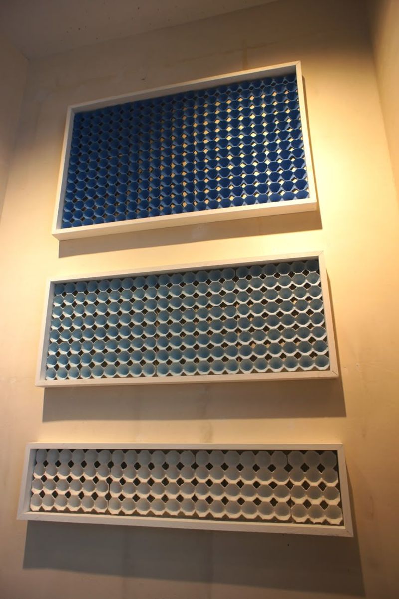 Egg Carton Acoustic Panels