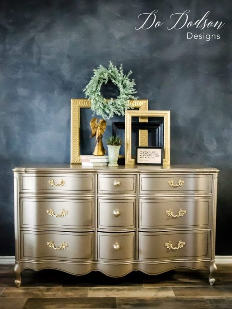Faux Gold Spray Paint Everything: DIY Disaster