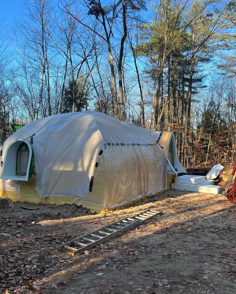 Foam Home: Spray-On Shelter