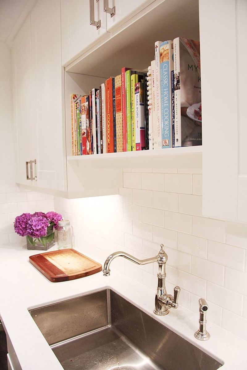 Too Many Cookbooks On Display