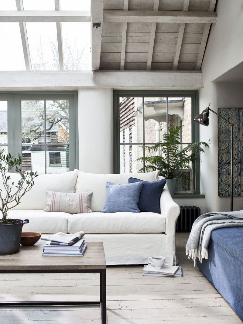 Slate Blue And Warm Gray