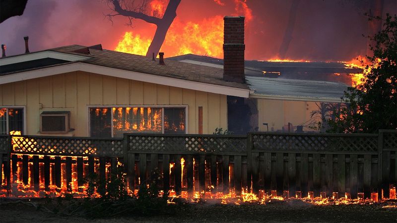 Homes in Wildfire Zones