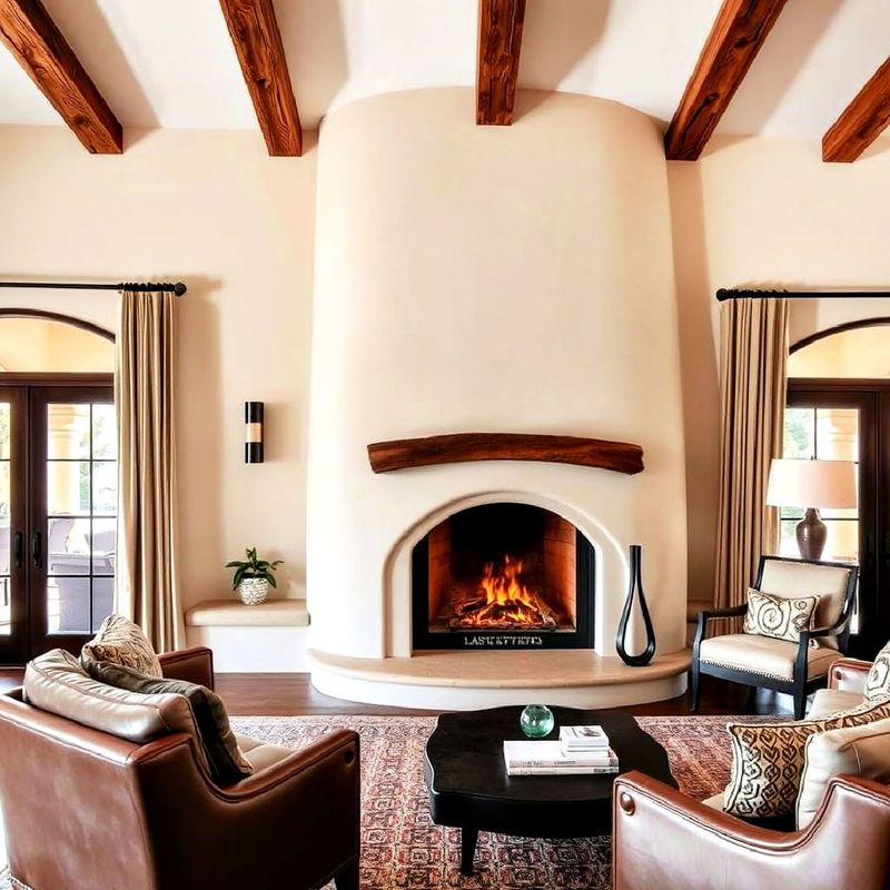 Statement Fireplaces As Room Anchors