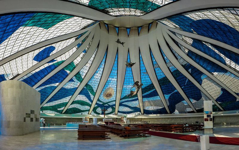 Brasília Cathedral (Brasília, Brazil)