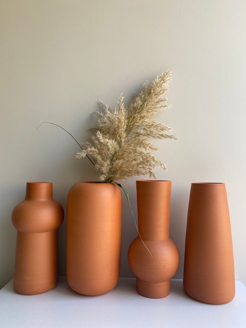 Handcrafted Terracotta Vases