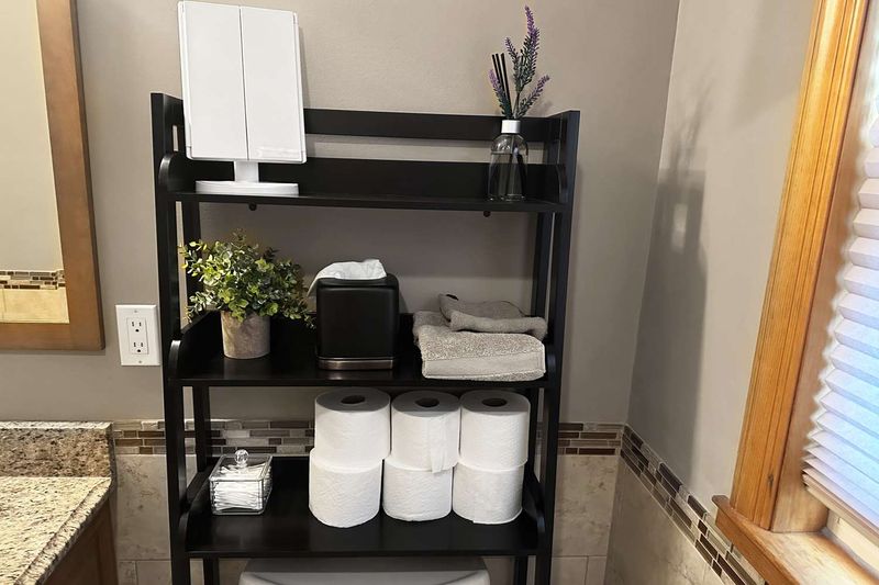 Open Shelving For Toiletries