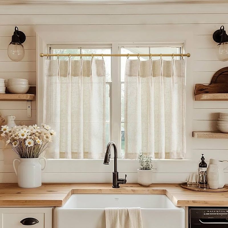 Café Curtains for Filtered Light