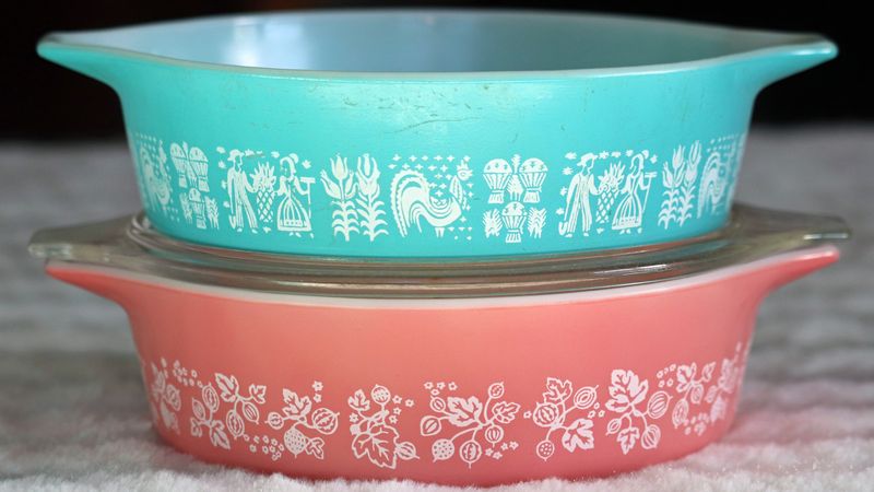 Damaged Vintage Pyrex