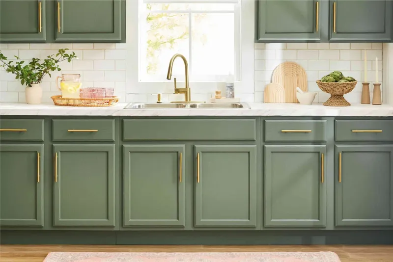 Falling for trendy cabinet colors that'll look dated faster than avocado green
