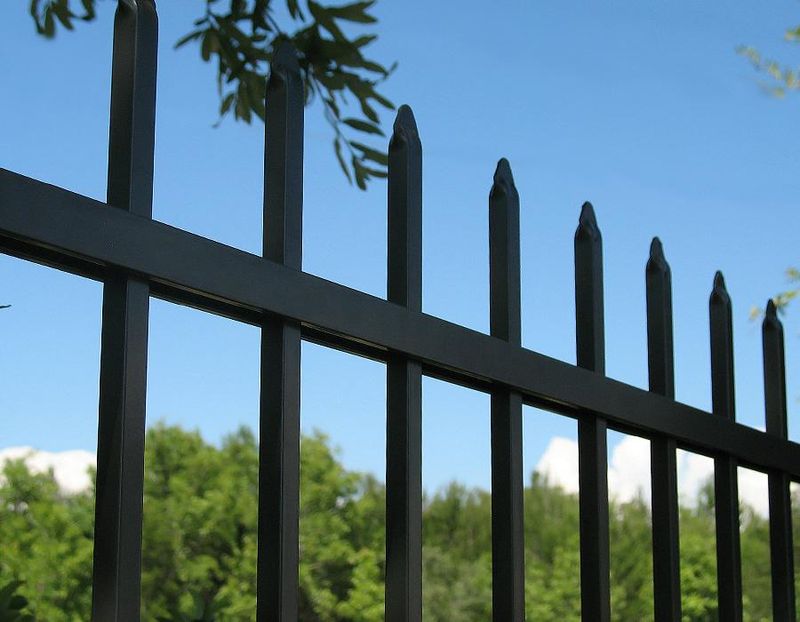 Decorative Spear-Top Fencing