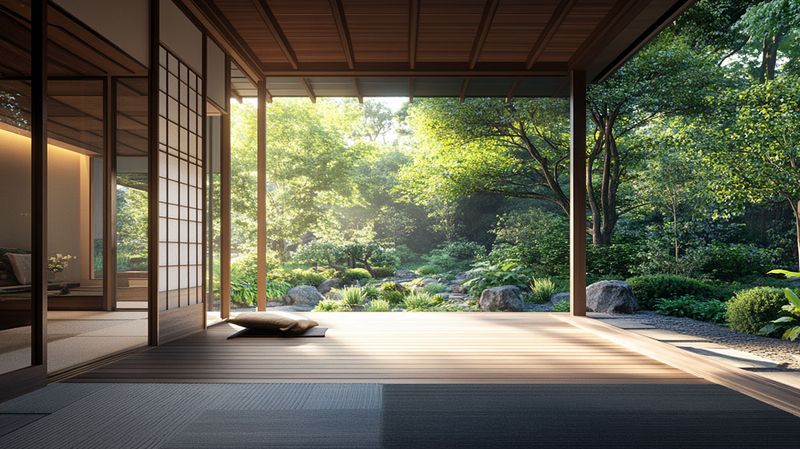 Engawa Verandas Bridge Indoor and Outdoor