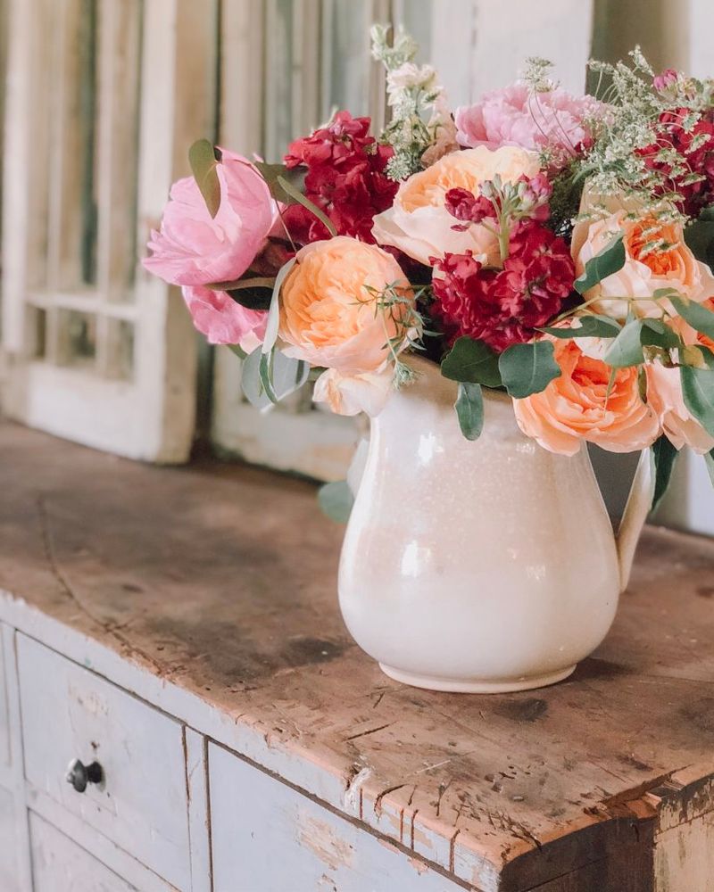 Fresh Flowers or Greenery