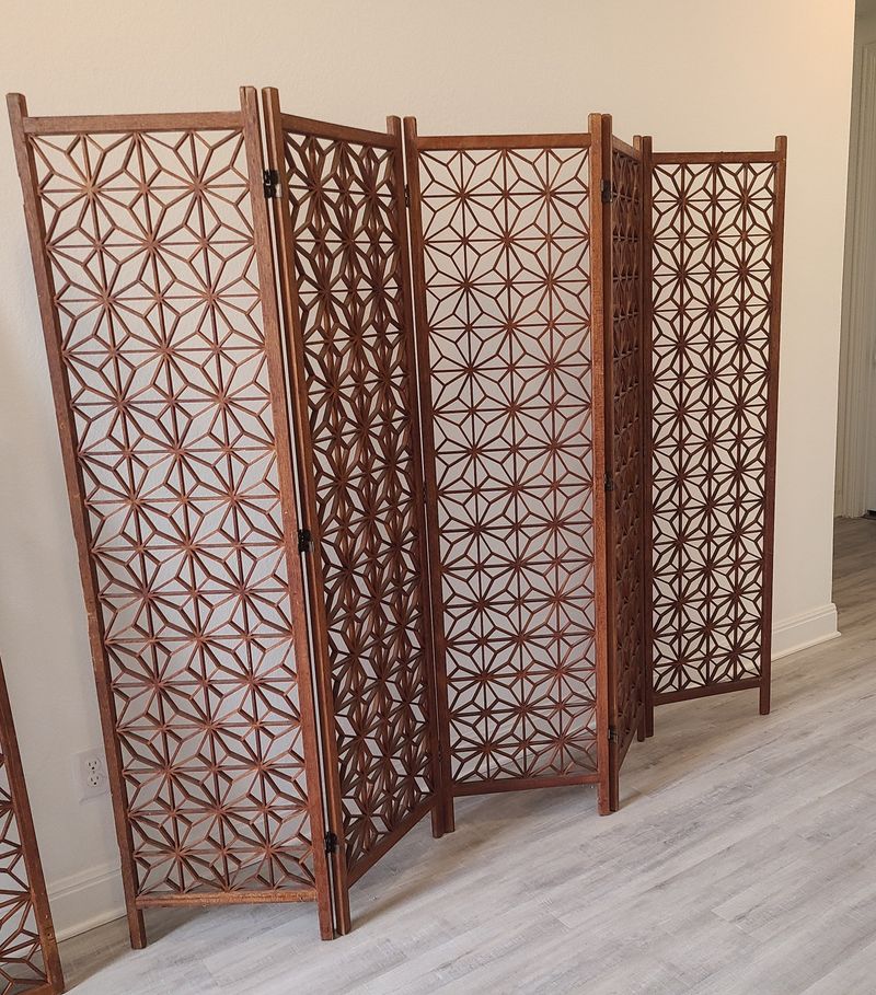Incorporate Geometric Room Dividers