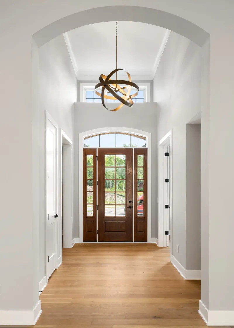 Arched Doorways Frame Elegant Transitions