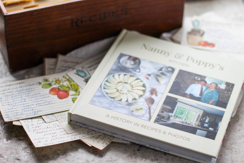 Heirloom Recipe Book Display Case