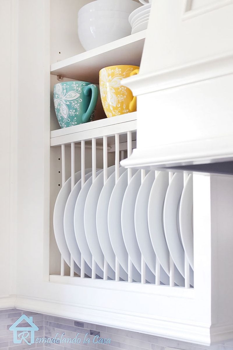 Vertical Plate Rack Cabinet
