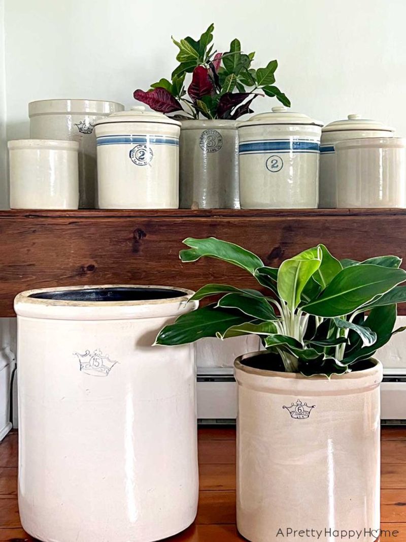 Vintage Ceramic Crocks