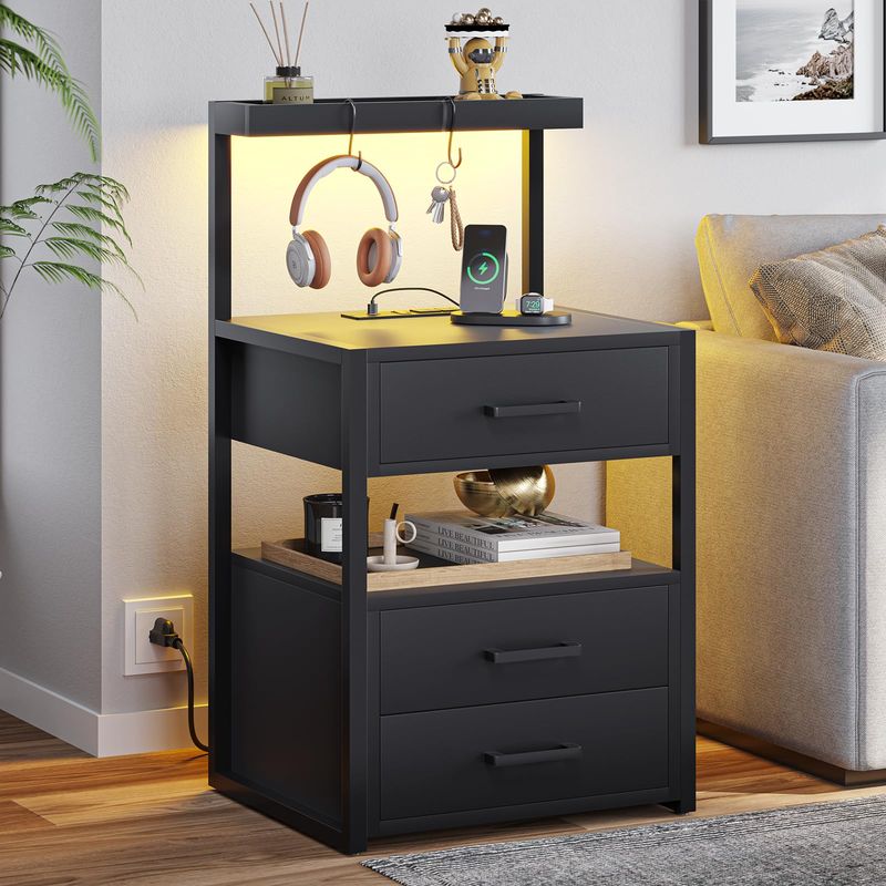 Banish Nightstand Clutter With A Charging Station