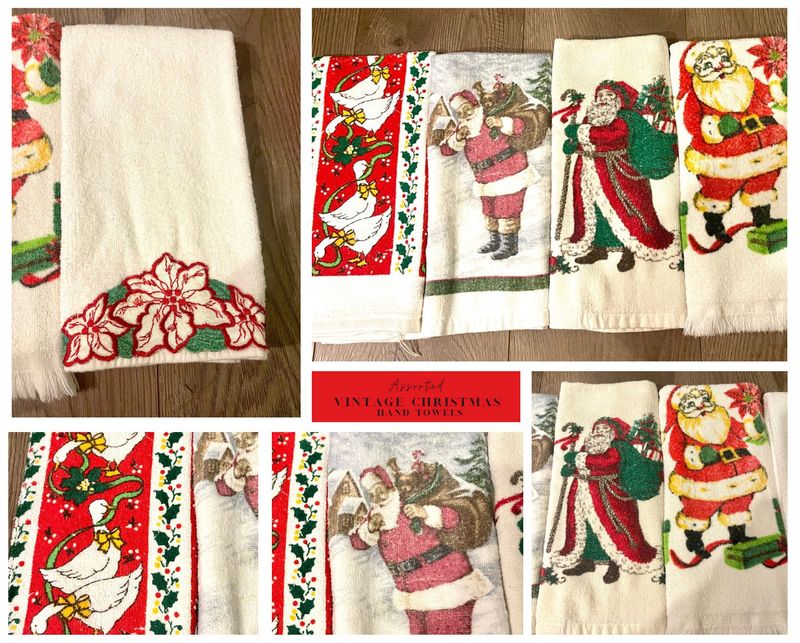 Dish Towels With Outdated Holiday Themes