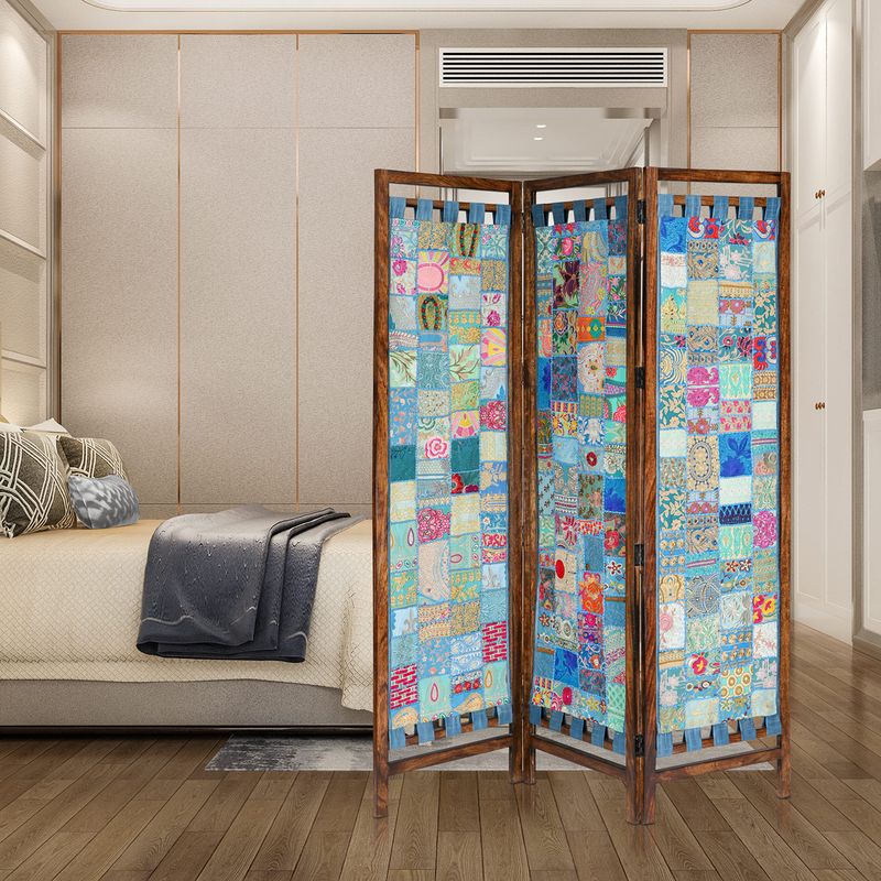 Build A Fabric-Covered Room Divider