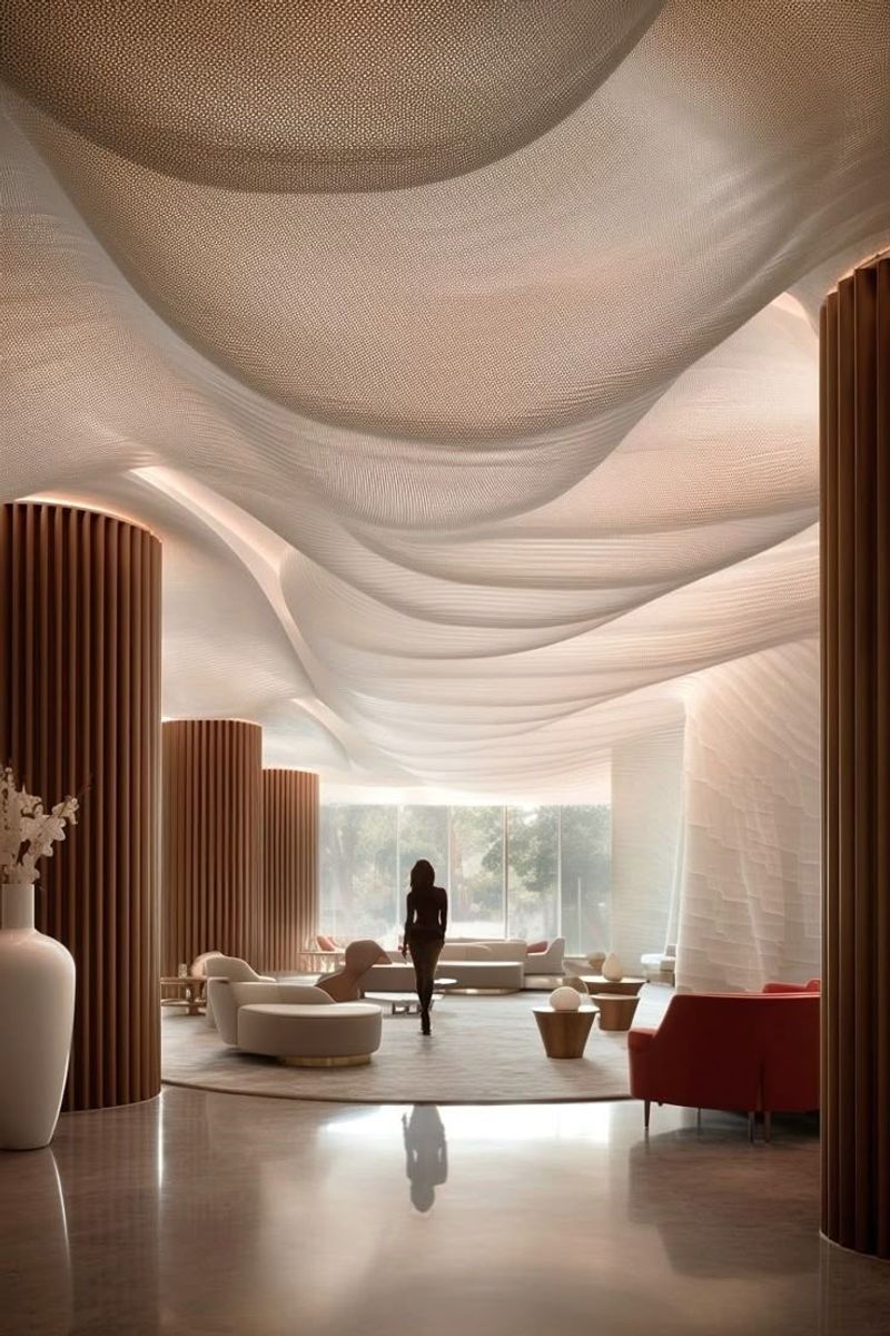 Ceiling Art Installation