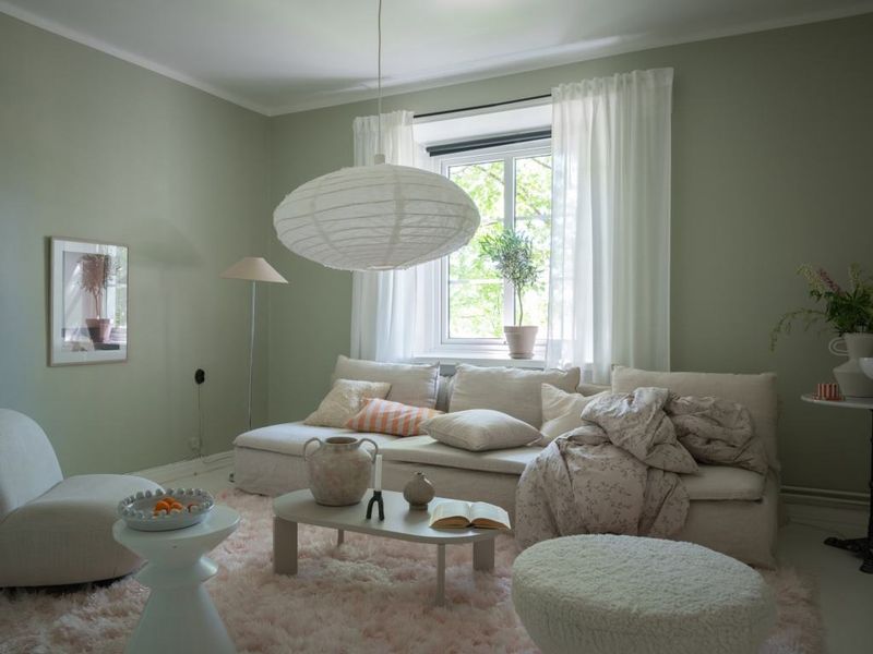Sage Green And Warm White