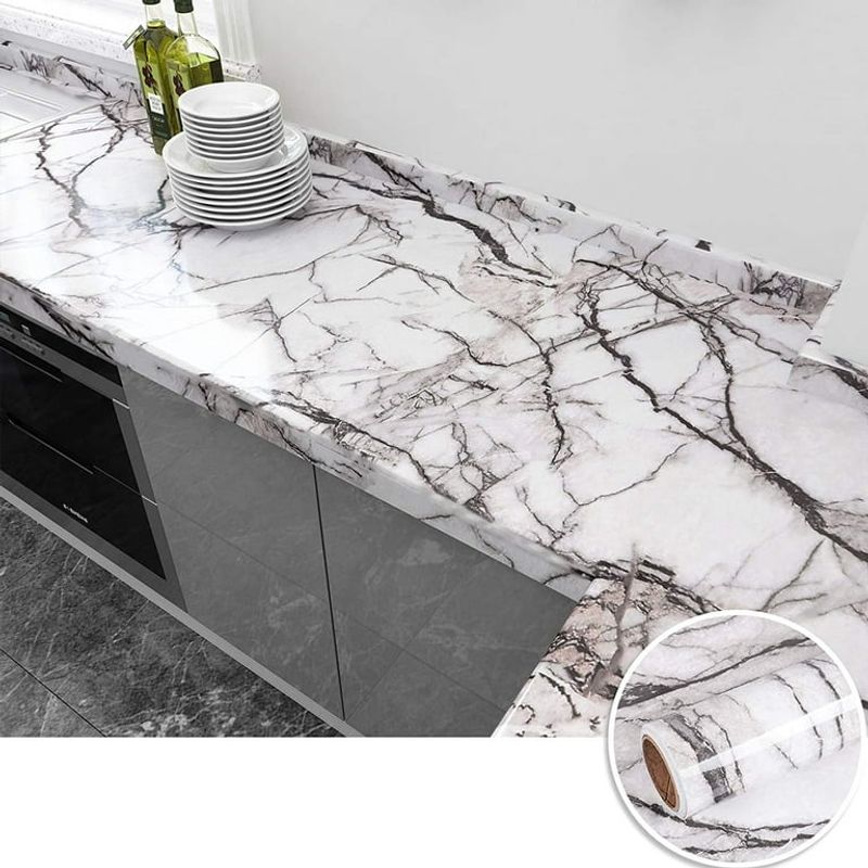Faux Marble Contact Paper