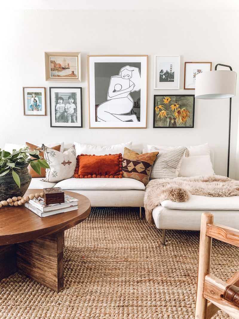 Gallery Walls With Personal Photos