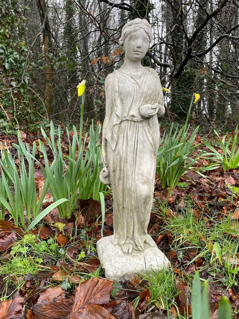 Weathered Garden Statuary