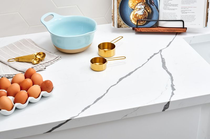 Light Countertops Showcase Food Beautifully